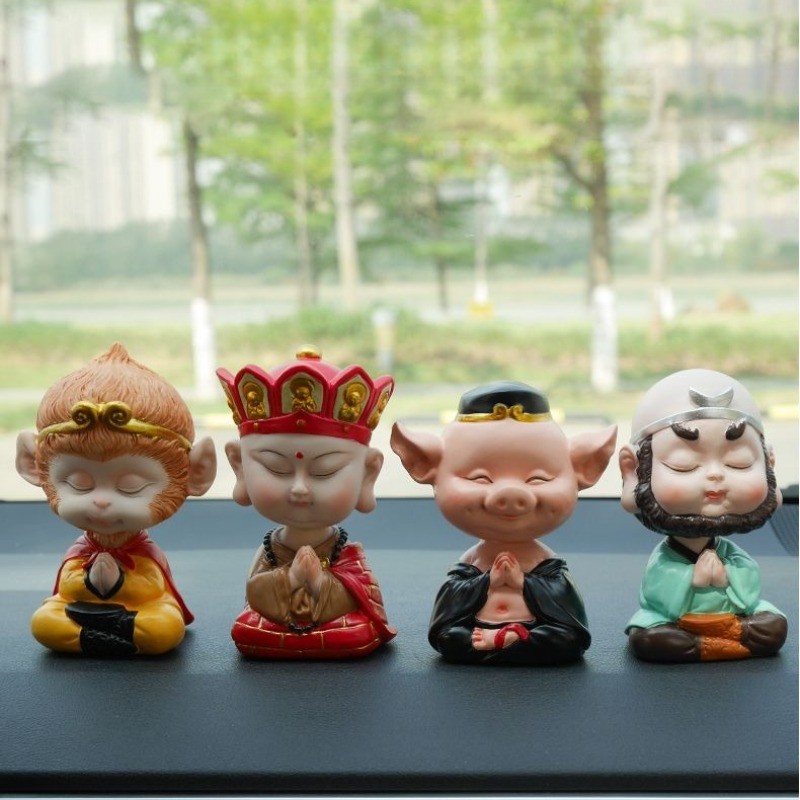 Shaking One's Head Journey To The West Sun Wukong Resin Action ...