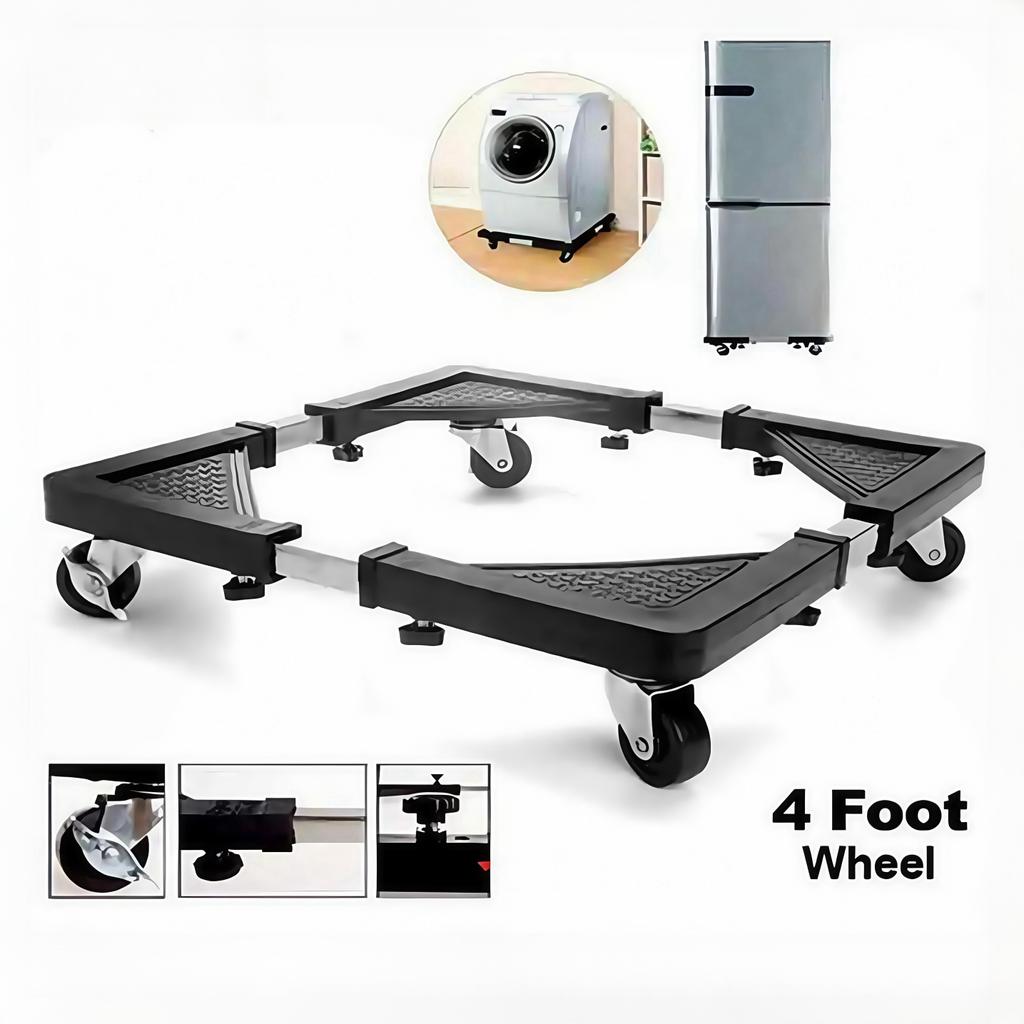 4 Foot Wheel Movable Special Base For Washing Machine and Refrigerator ...