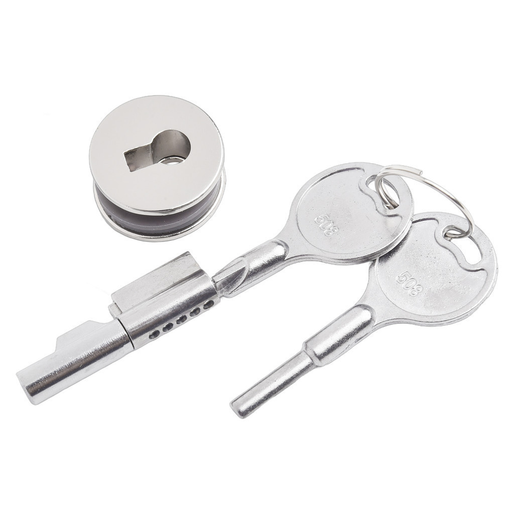 Display case Sliding Glass Door Lock with Keys Counter jewelry cabinet ...