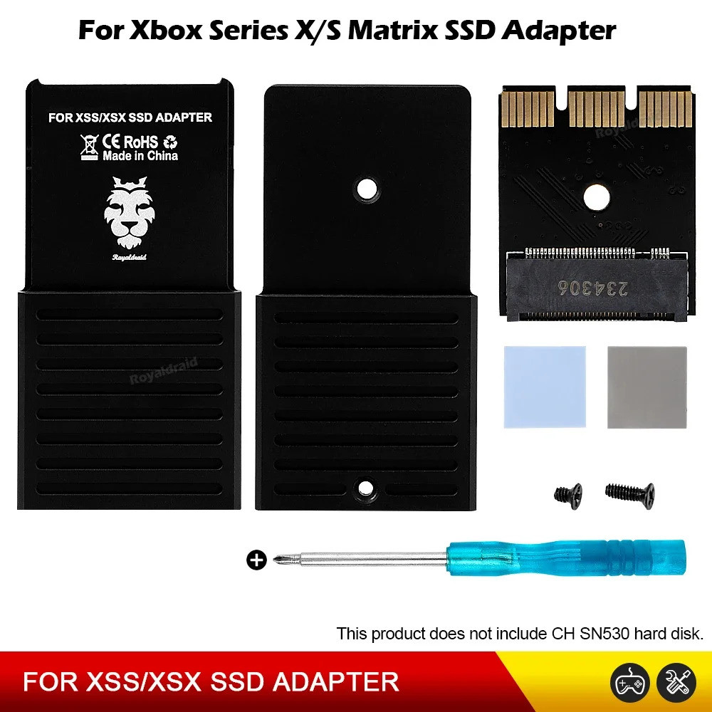 For Xbox Series X/s Matrix Ssd Adapter Hard Drive Conversion Box M2 ...