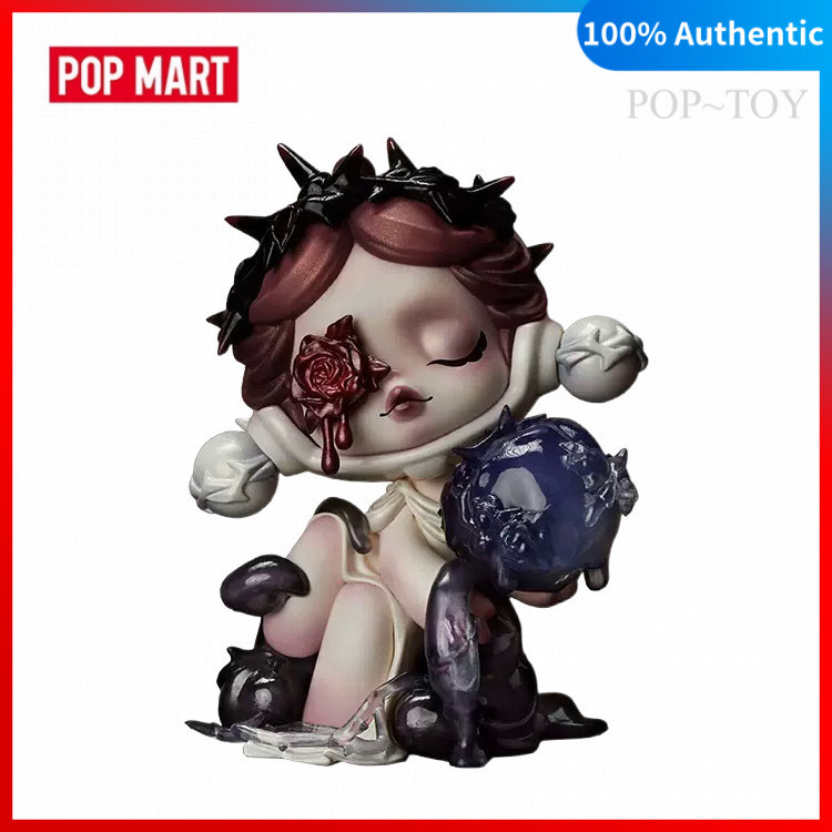 现货】POPMART Skullpanda The Glimpse Limited Figure pop mart blind