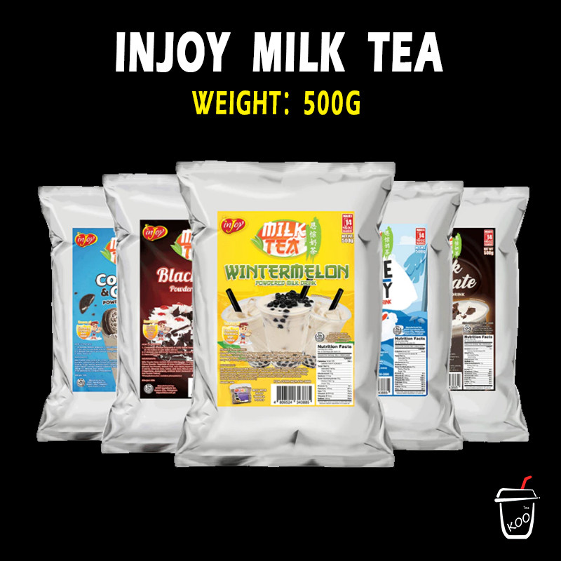500G Injoy Milk Tea Powdered Drink Flavor Multiple flavors | Shopee ...