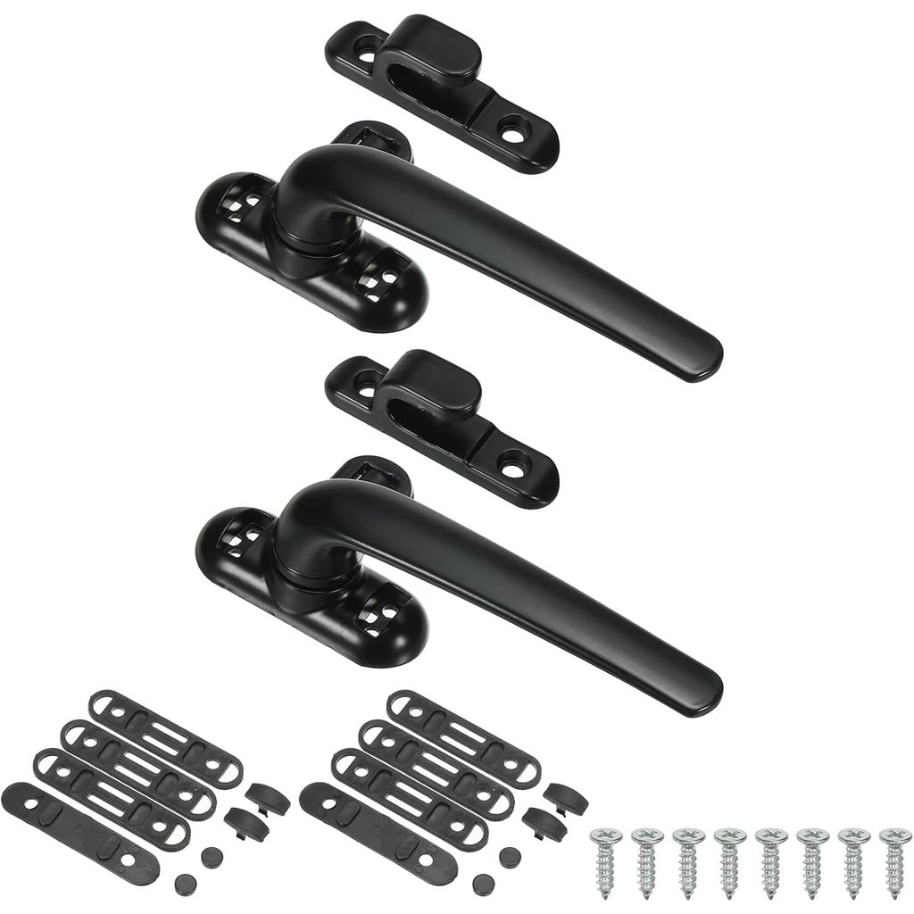 PATIKIL Aluminum Alloy Window Handle, 2pack Casement Window Lock ...