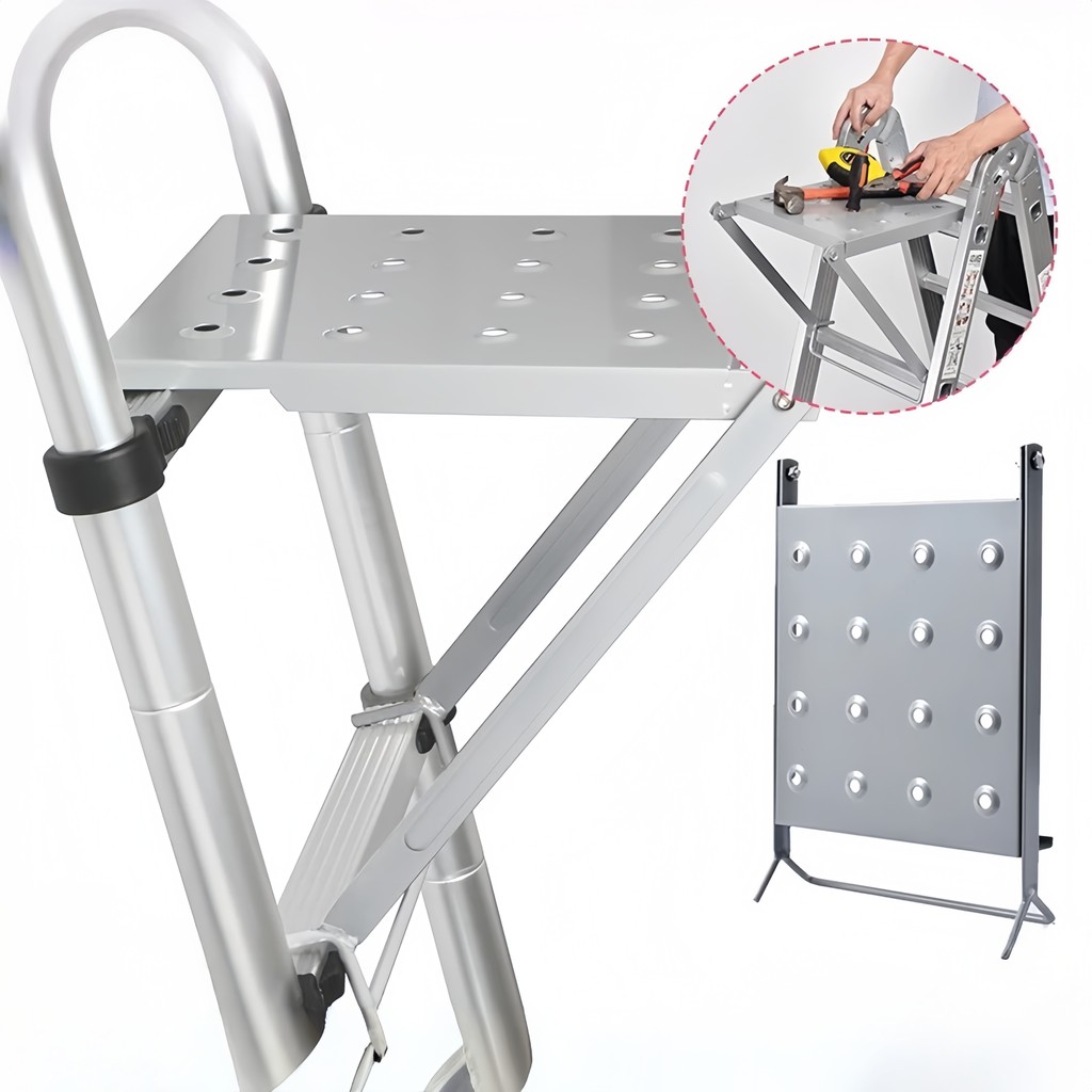 Table Tray for Ladder [Metal] |Splecing tool stand table for stairs ...