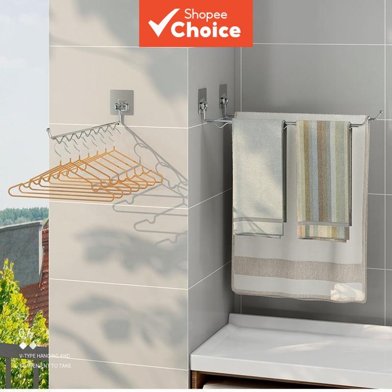 Stainless Steel Folding Drying Racks Invisible Free Perforated Drying ...