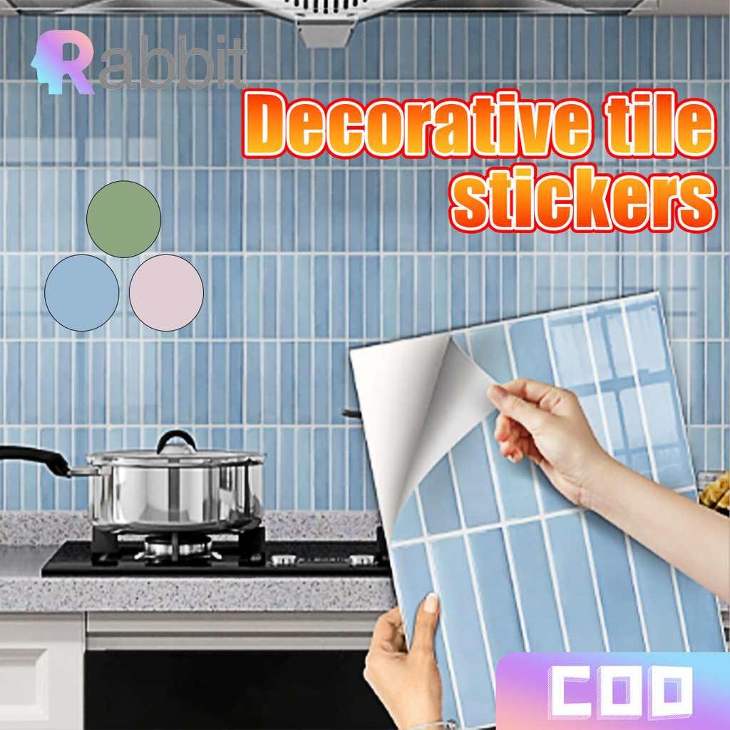 Self Adhesive Wall Sticker for Kitchen and Bathroom with Waterproof and ...