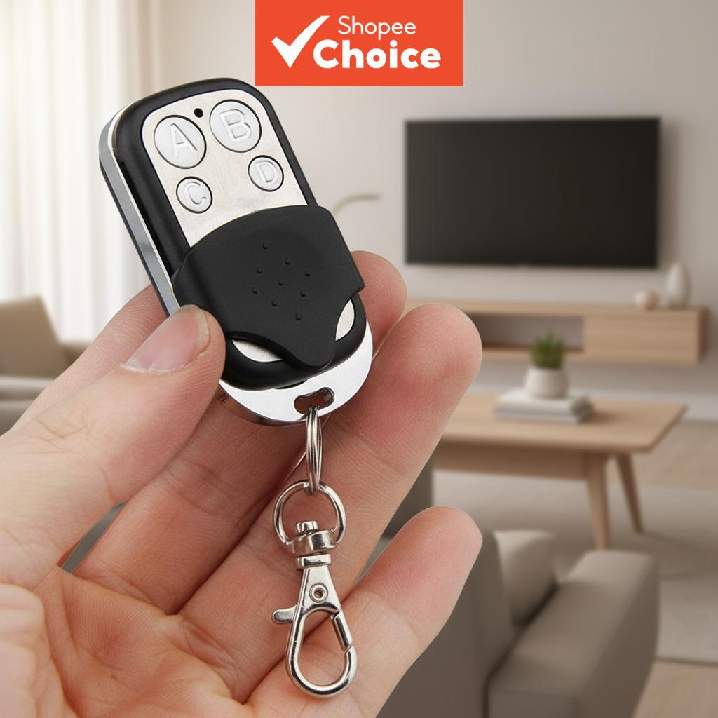 Universal Remote 433MHZ with Four Buttons for Gate/Garage | Shopee ...
