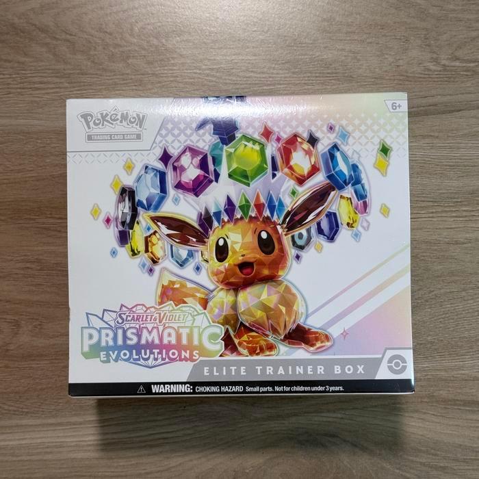 POKEMON TCG SCARLET Violet Prismatic Evolutions Elite Trainer Box ETB