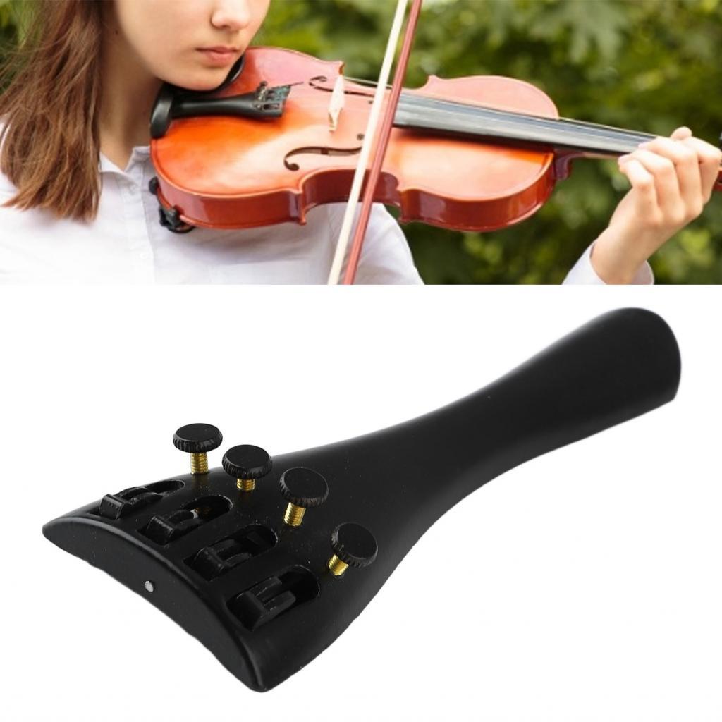 4 Fine Tuners Violin Tailpiece Aluminium Alloy Energy Saving Accurate ...