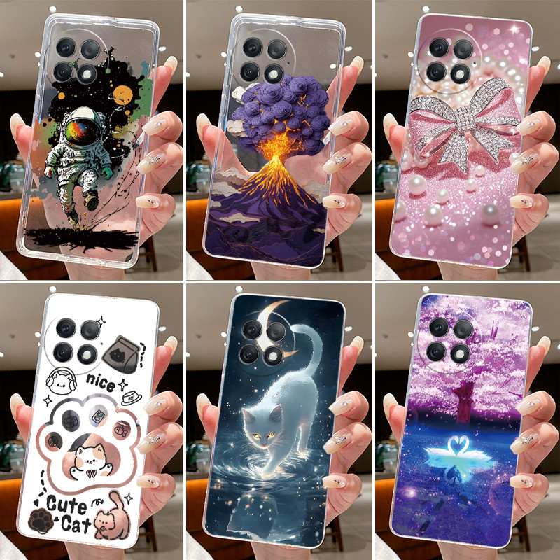 Jelly Casing For OnePlus ACE 2 Pro / ACE 3 Pro Clear Silicone Soft TPU ...