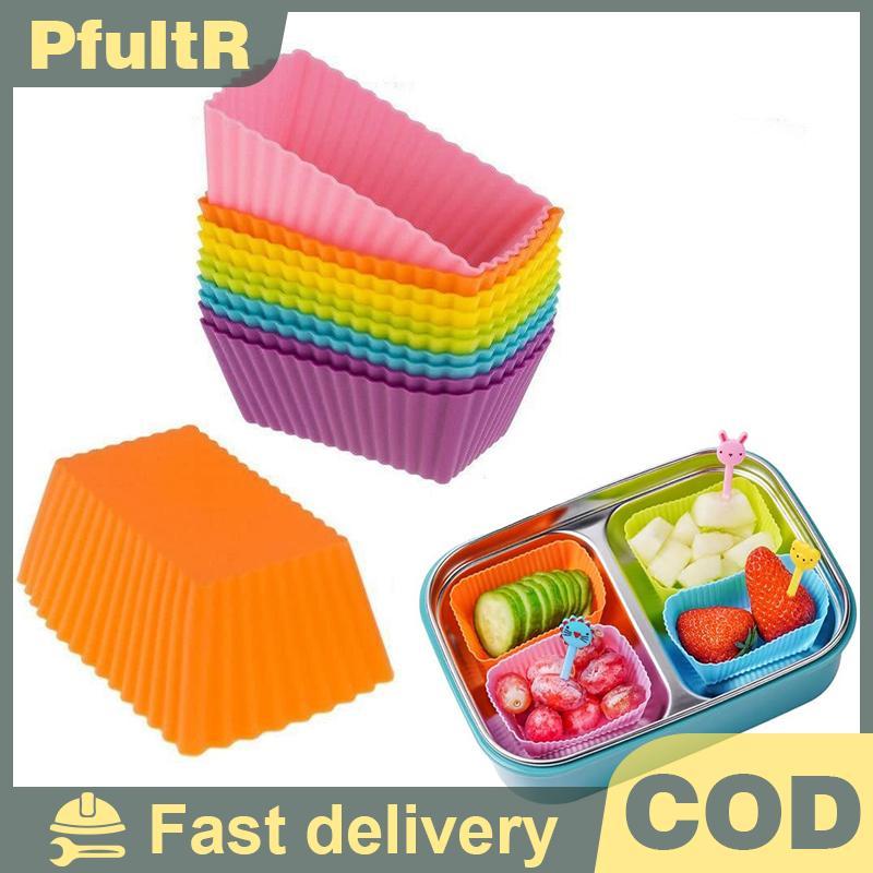 [KICO] 3Pcs Bento Divider Cup Easy Clean Mould Reusable Cake Mold ...
