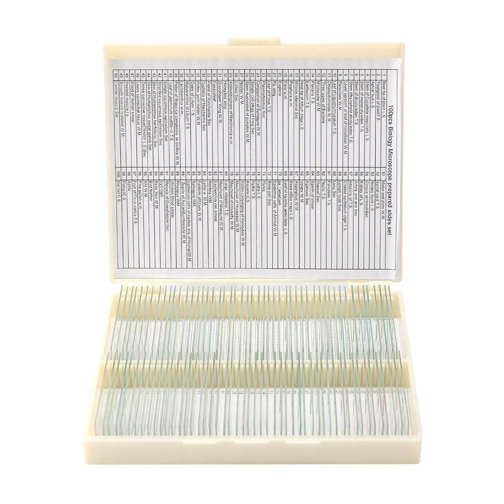50/100PCS/set of bioglass preparation Basic tissue science specimen ...