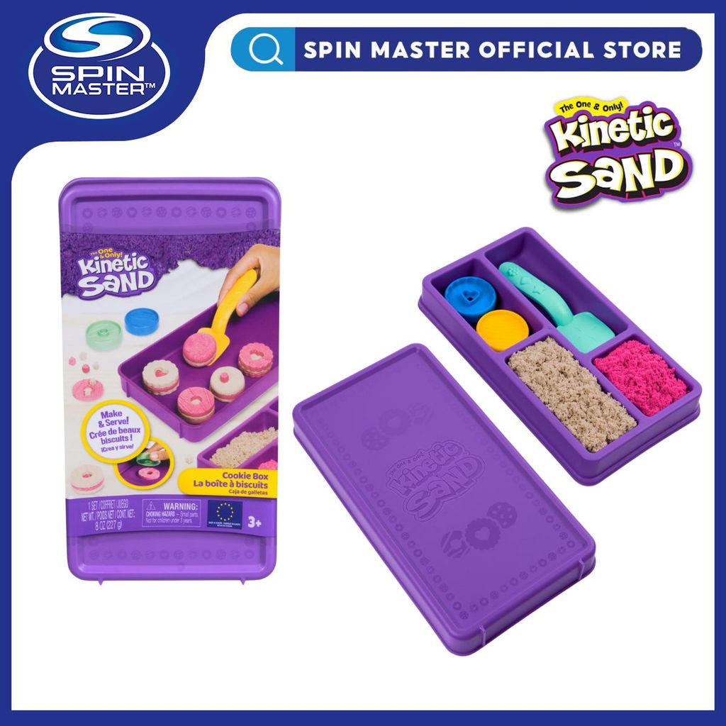 Kinetic Sand Cookie Box Bake Up Sweet Treats With a Special Cookie ...