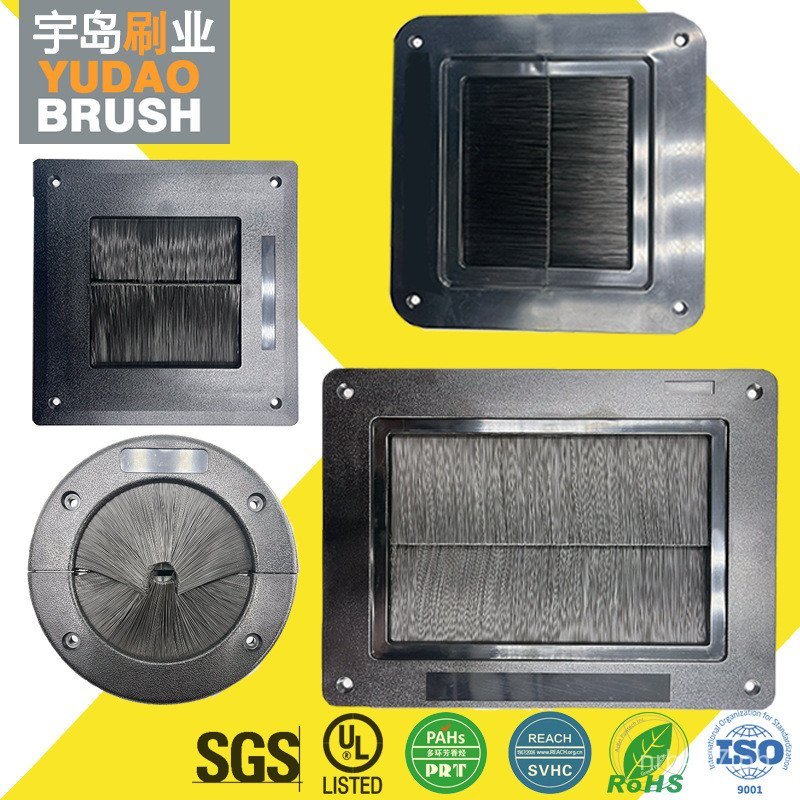 Brush Threading Box Cable Management Box Flame Retardant Square Floor ...