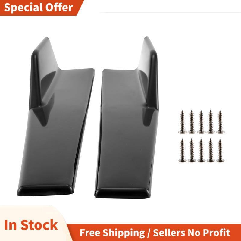 Side Skirts Fits Universal Vehicles Black 450mm Exterior Side Bottom ...