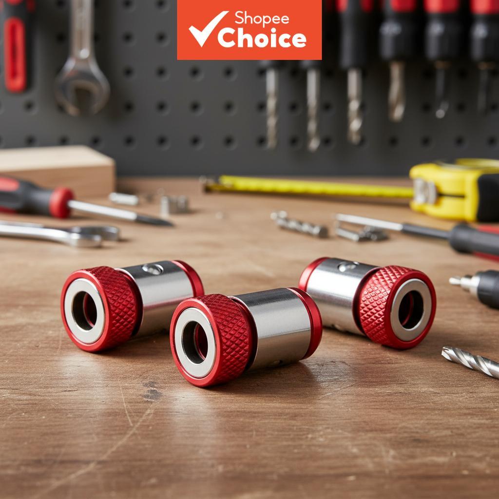 Magnetic Bit Holder - Universal Anti-Bite Screwdriver Bit with Alloy ...