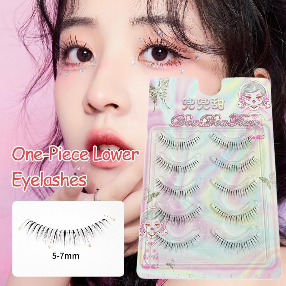 Fluffy Lashes Longer-Length Lower Lashes Distinctly Defined Fringe ...