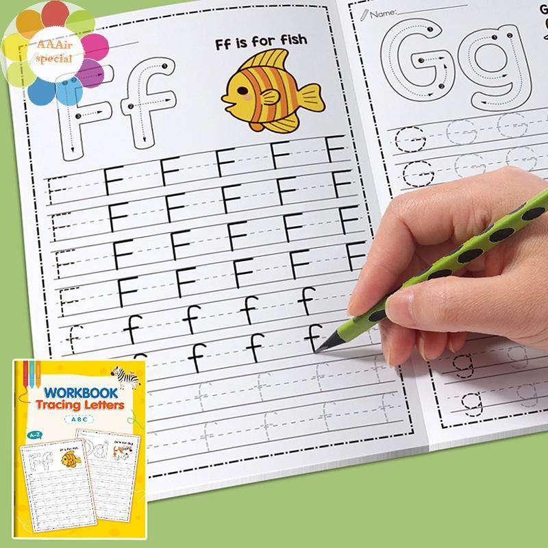 SEMEBY 26 Alphabet Practicing Uppercase And Lowercase Letters English ...
