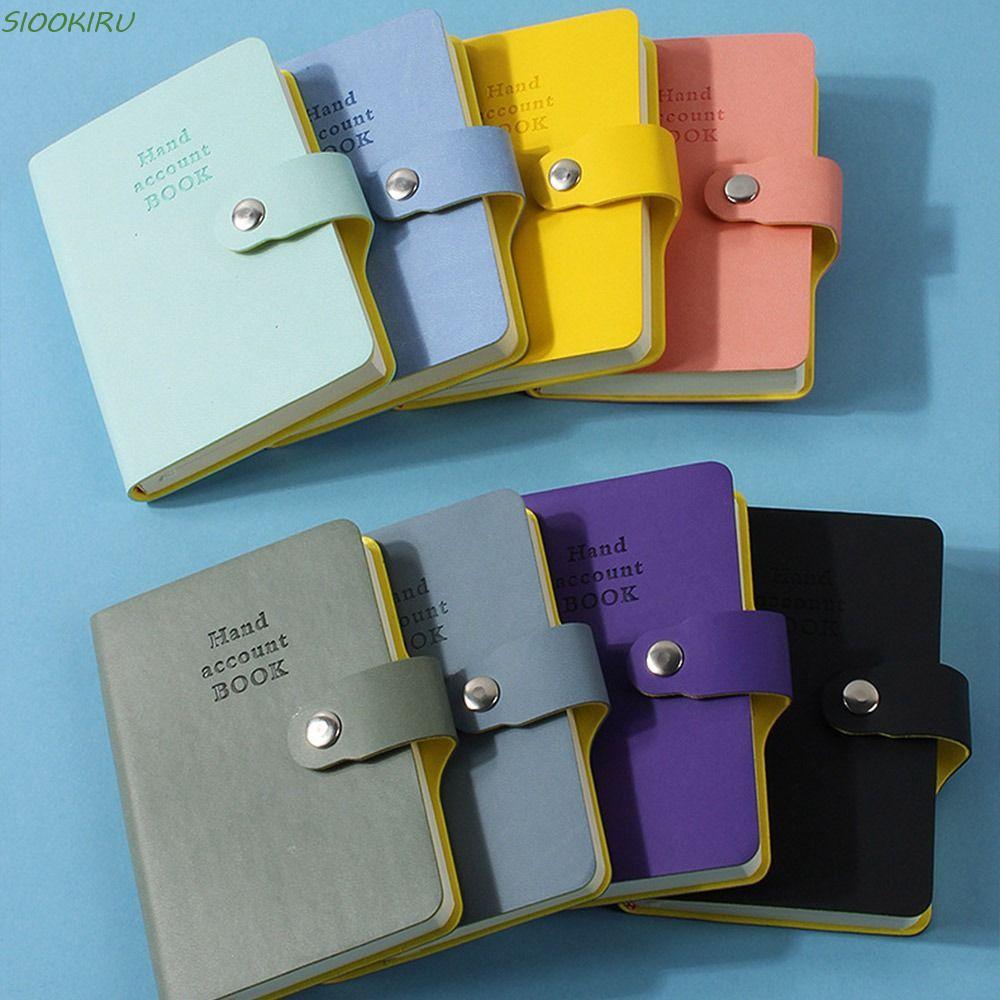 SIOOKIRU Mini A6 A7 Notebook Minimalism Agenda Organizer Weekly Monthly ...