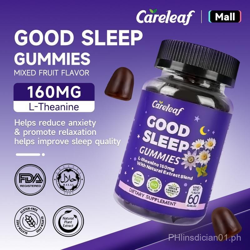 Careleaf - Good Sleep Gummies - With Chamomile, Bee Flower ...