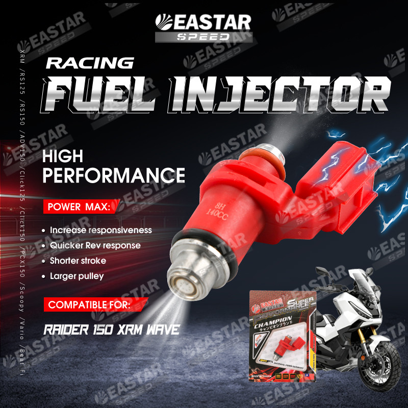 Racing Fuel Injector Mio I 125/Sniper/Nmax/Aerox/R15 Racing Red Fuel ...