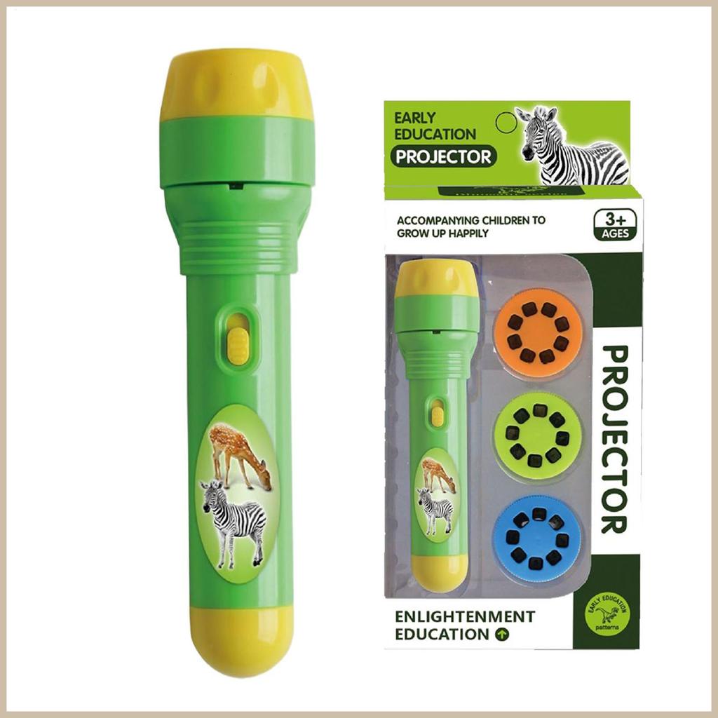 Kids Flashlight Projector Animal Image Projector Toy Slide Projector ...