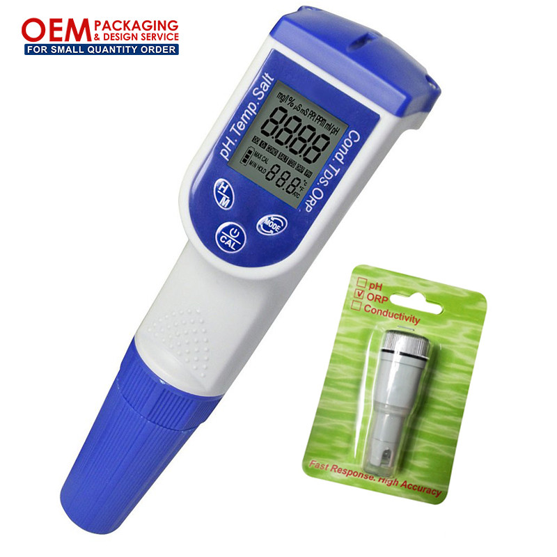 Original 6-in-1 Pen Type pH Water Quality Meter Temperature ...