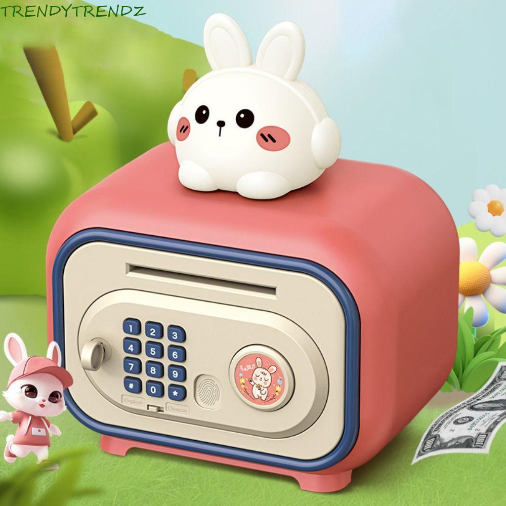 TRENDYTRENDZ Automatic Roll-Up Savings Bank, Voice Reminder Storage Box ...