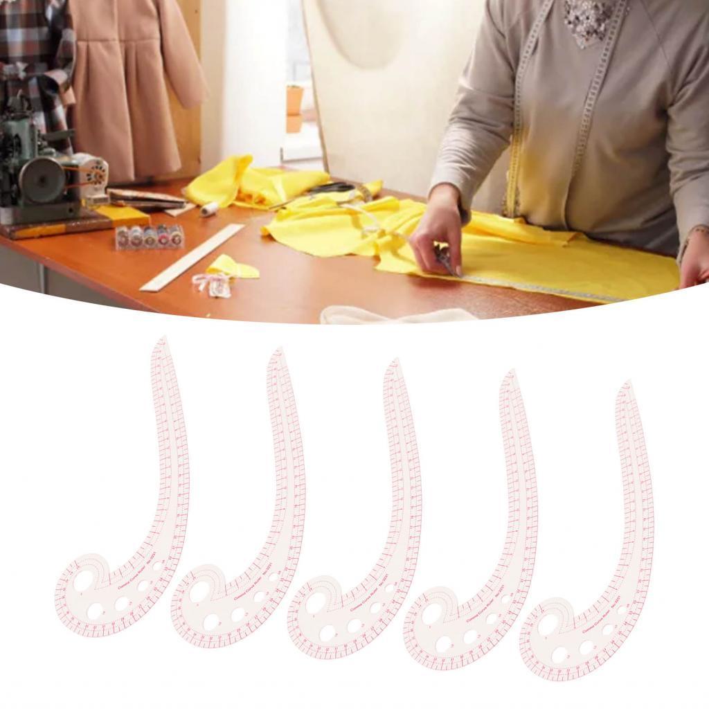 Curve Ruler Plastic DIY Handcraft Practical Tool 3231 Comma Shaped for ...