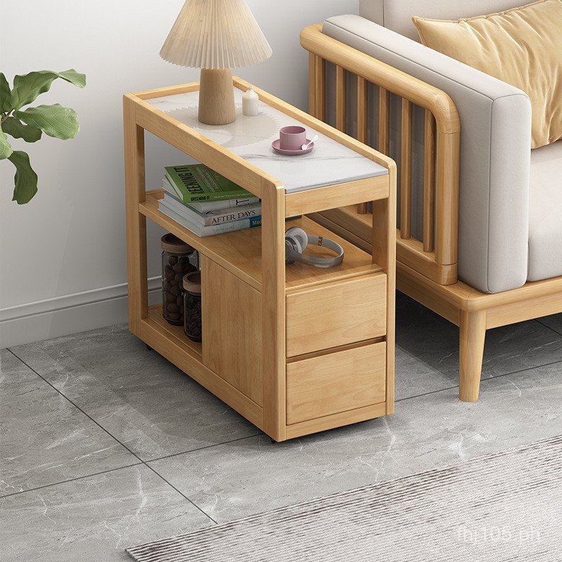 Corner Table Sofa Living Room Side Cabinet Simple Mobile Side Cabinet ...