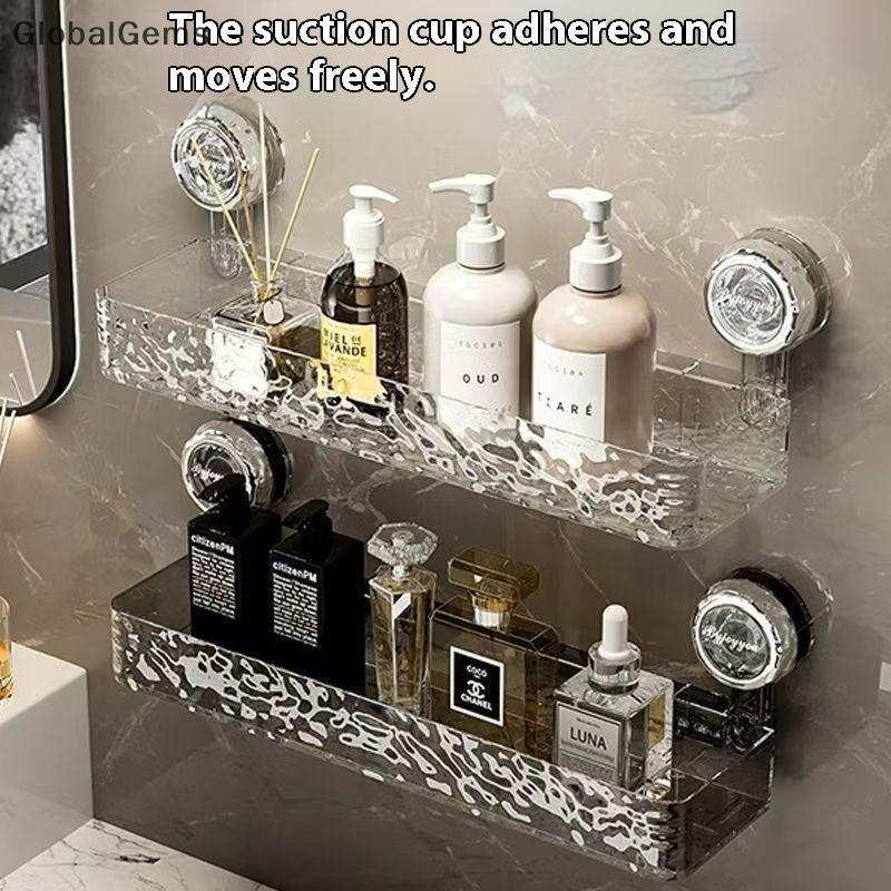⭐️GG⭐️ Suction Cup Washbasin Storage Rack Self-Distribution Rack ...