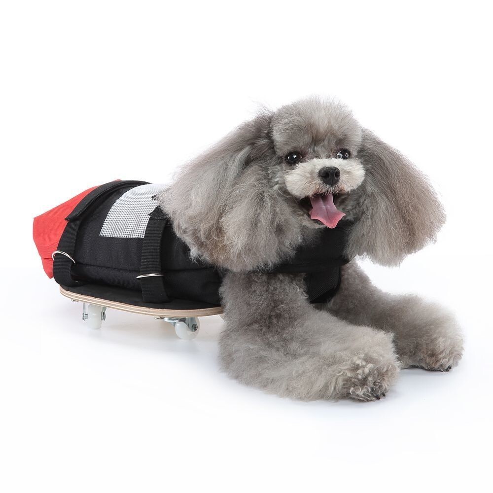 Dog Paralyzed Walker Elderly Dog Wheelchair Pet Auxiliary Car Pulley ...