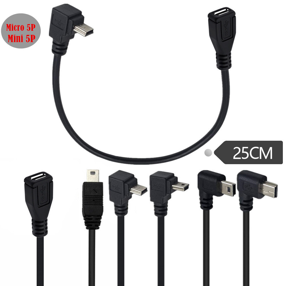 [Batch Over 2 Items] USB 2.0 Micro Female to Mini Mini USB Male ...