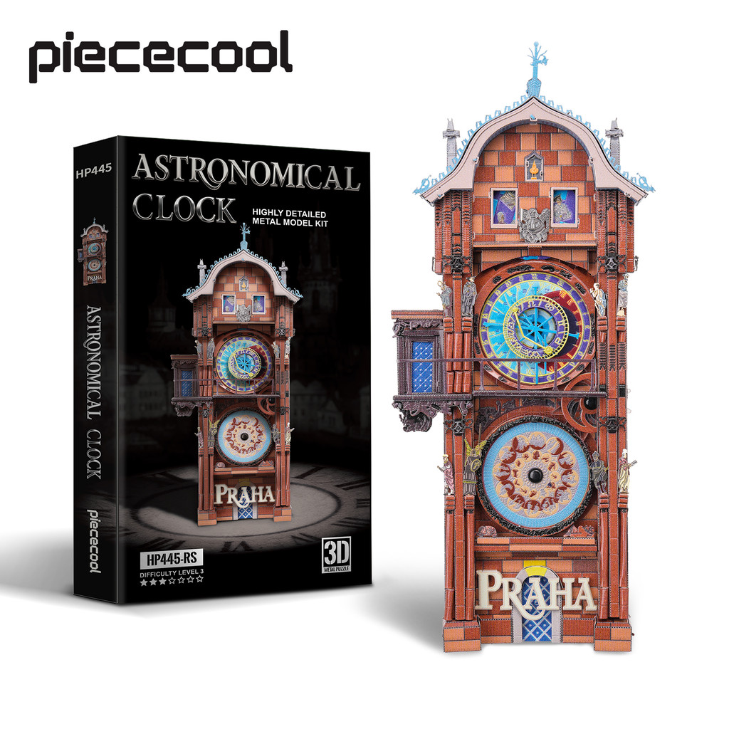 Piececool 3D Metal Model Kit Astronomical Clock Building Kits DIY Gifts ...