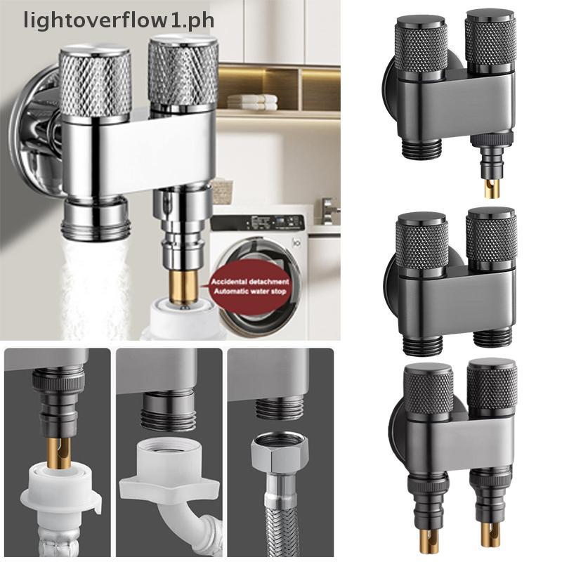 [LF] Stainless Steel One-point Two-water Angle Valve One-inlet Two ...
