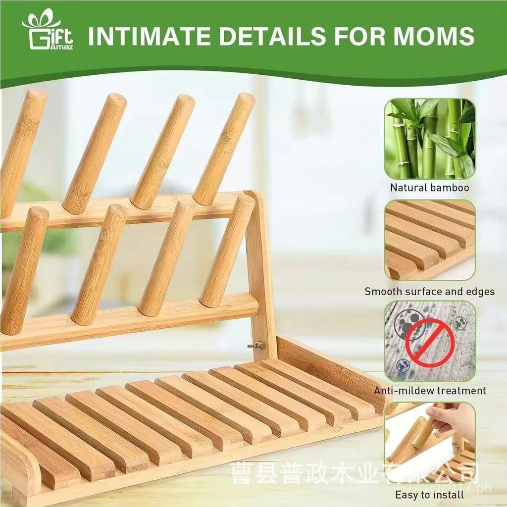 Tea Cup and Plate Drying Rack, Water Draining Rack, Foldable Baby ...