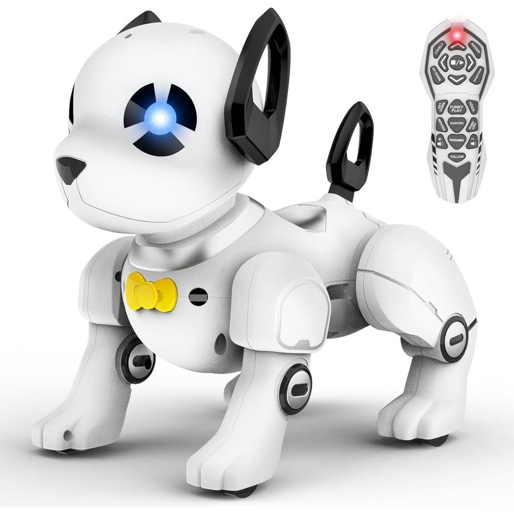 Remote Control Robot Dog Toy, RC Dog Programmable Smart Interactive ...