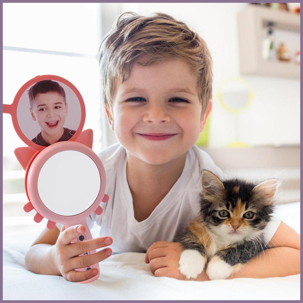 Emotion Mirror Handheld Shatterproof Mirror Calming Funny Anger ...