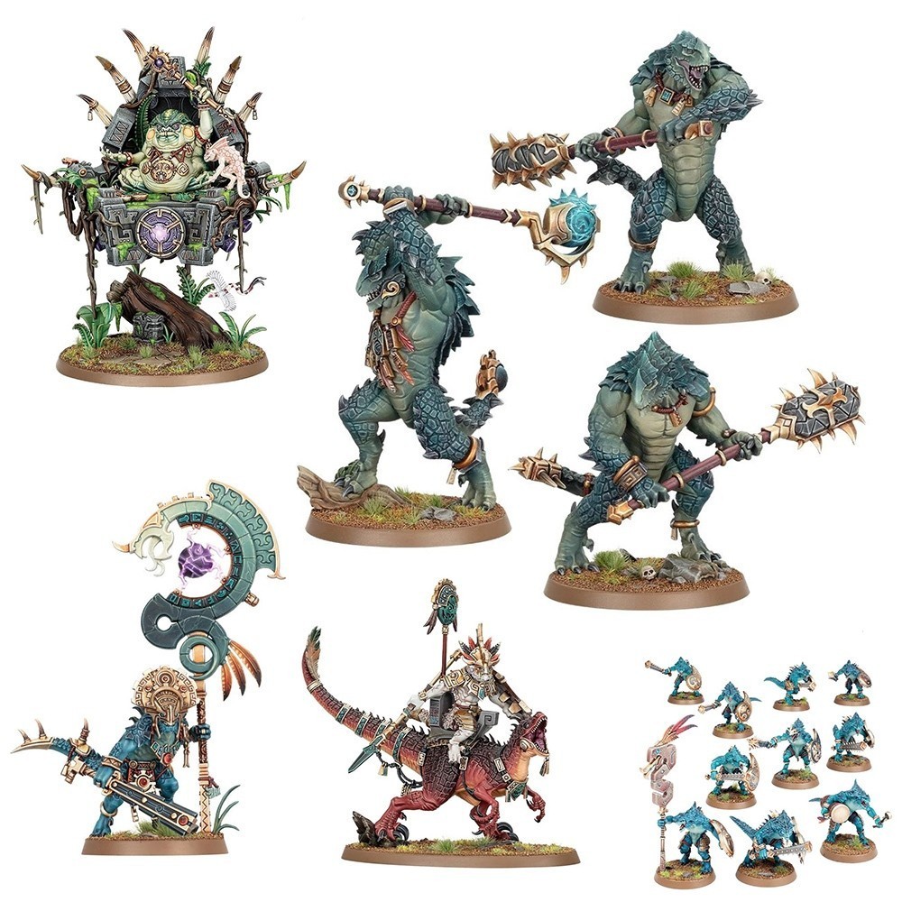 AOS Lizardmen Resin Model (unassembled, unpainted) | Shopee Philippines