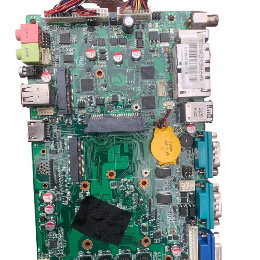 Dismantling APQ-T06 Industrial Computer Main Board Double Network Port ...