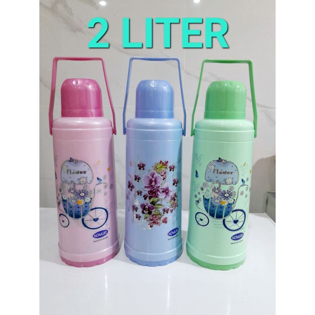 TERMOS [MT] 2 LITER HOT WATER THERMOS THERMOS NOMURI Vacuum Flask 2L ...