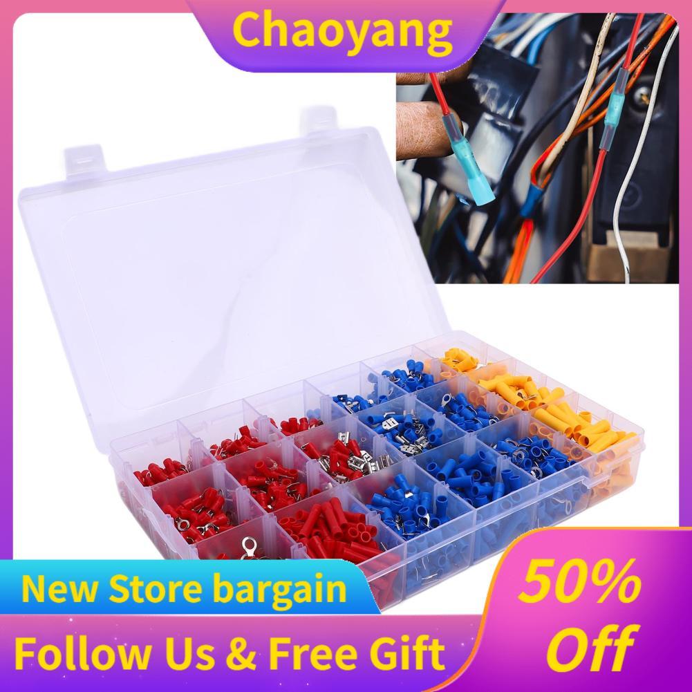 chaoyangmall 1500Pcs Insulated Wire Crimp Terminals Secure Connection ...