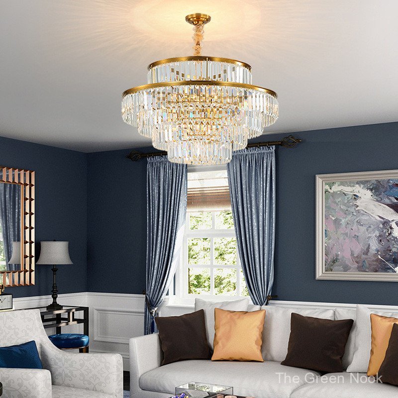 Modern Minimalist Round Living Room Hall Light Fixture Modern Style ...