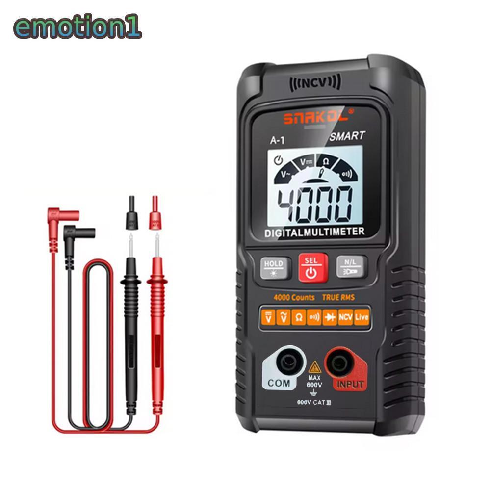 Automatic Digital Multimeter 4000 Counts Auto-Ranging Non-Contact ...