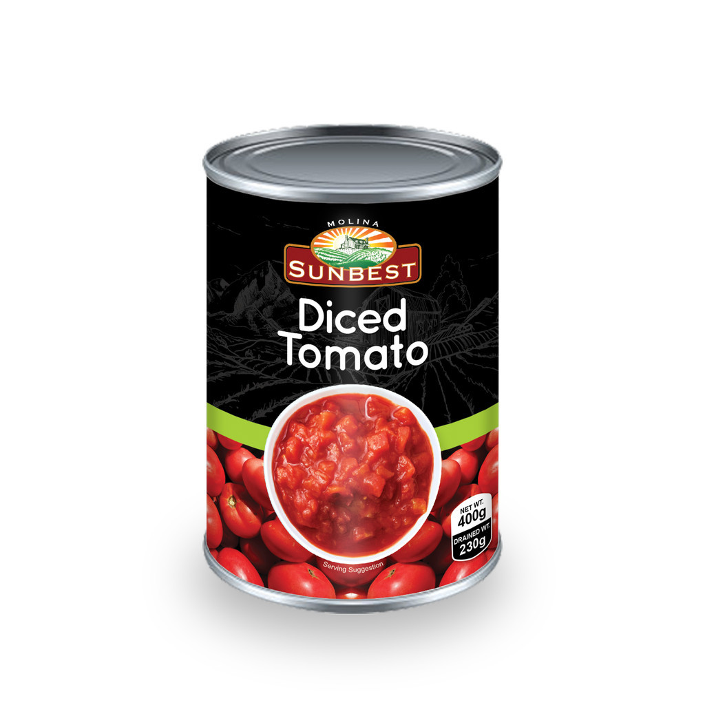Sunbest Diced Tomato 400g | Shopee Philippines