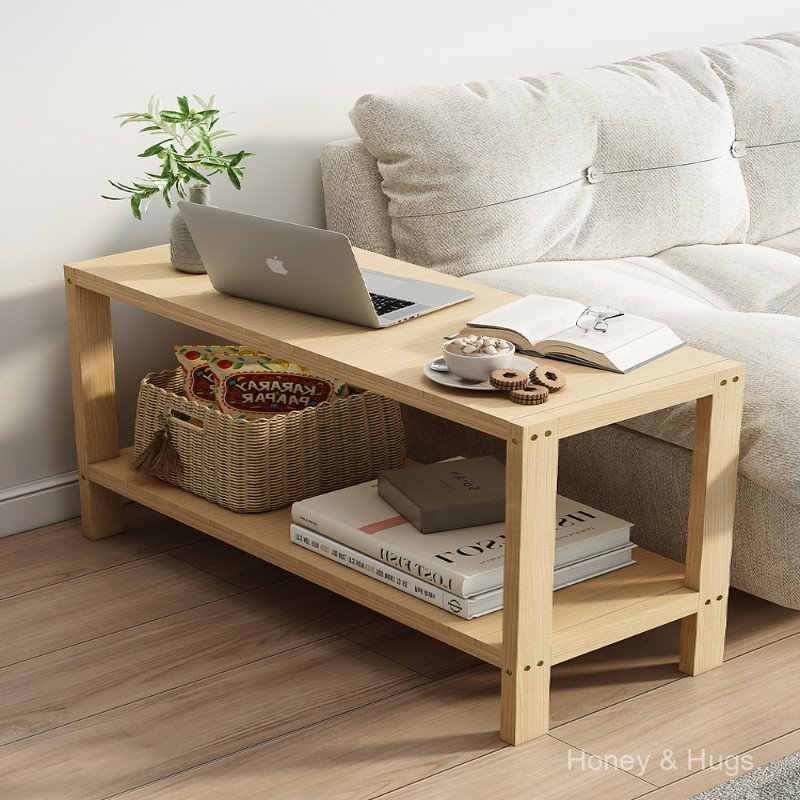 Solid Wood Storage Rack Floor-standing Multi-layer Organizer Bookshelf ...