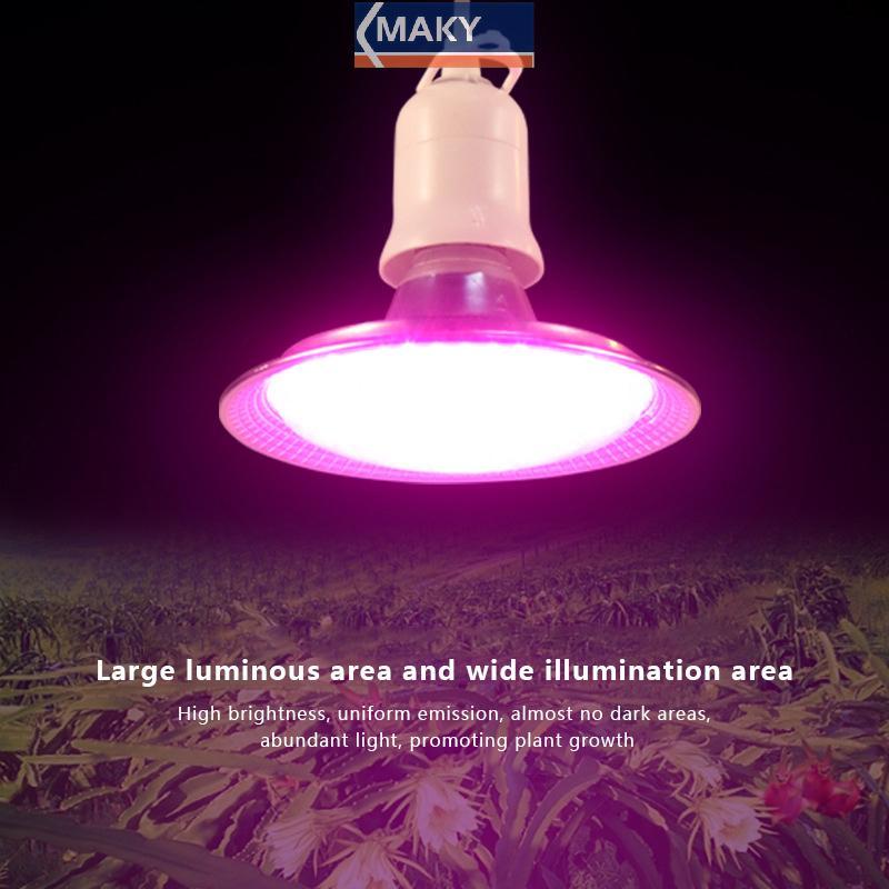 MAKY E27 18W Full Spectrum LED Grow Light Sunlike Phytolamp Bulb For ...