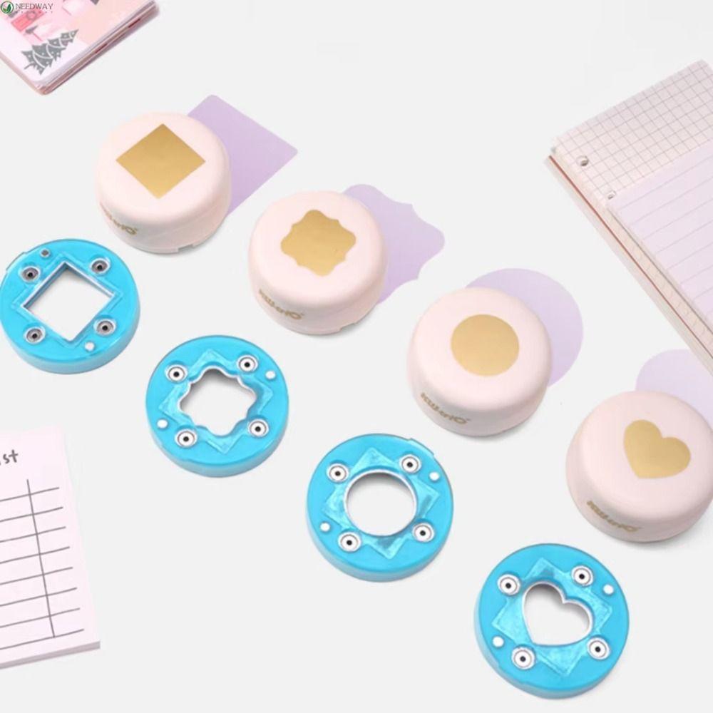 NEEDWAY Craft Hole Punch, Maganetic Punches Maker Paper Puncher ...