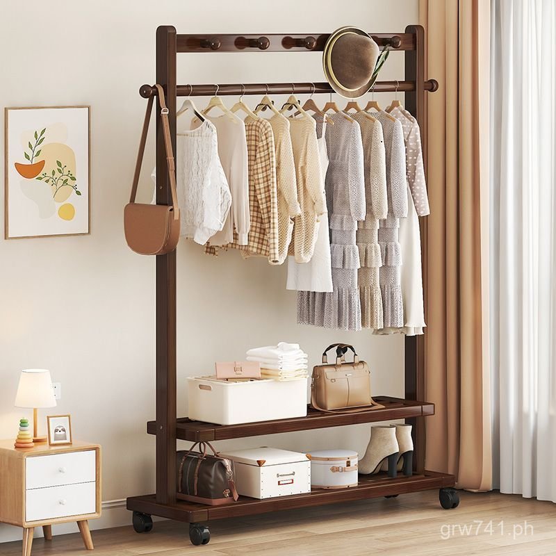 Rack Clothes Rack Room Hanging Floor-standing Simple Bedroom Modern ...