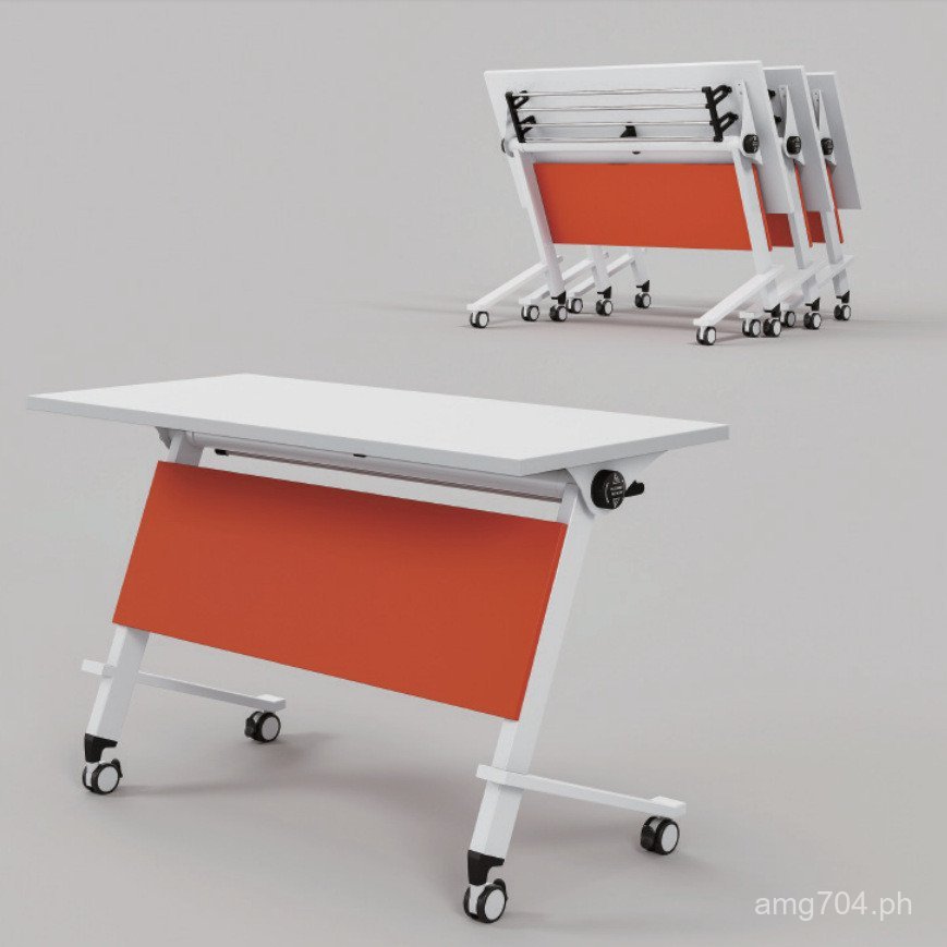 Modular Training Office Mobile Flip Table Long Table Splicable Table ...